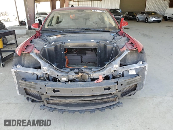 2013 Tesla Model S with VIN 5YJSA1AG5DFP12177, listed as a Copart auction lot 61846195 with 130,668 mi miles and Salvage title. Bid and sale history available at DreamBid. Image 5.