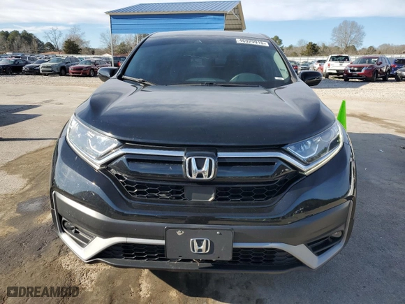 2022 Honda CR-V EX-L with VIN 7FARW1H81NE018963, listed as a Copart auction lot 46929915 with 47,643 mi miles and Salvage Title. Bid and sale history available at carsss.com. Image 5.