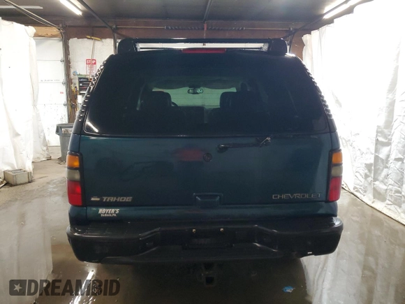 2005 Chevrolet Tahoe LT with VIN 1GNEC13T45R224004, listed as a Copart auction lot 73709734 with 291,156 mi miles and Salvage Title. Bid and sale history available at carsss.com. Image 6.