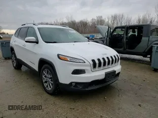 2018 Jeep Cherokee Latitude Plus with VIN 1C4PJLLB2JD622877, listed as a Copart auction lot 46773725 with 83,857 mi miles and Salvage Title. Bid and sale history available at carsss.com. Image 11.