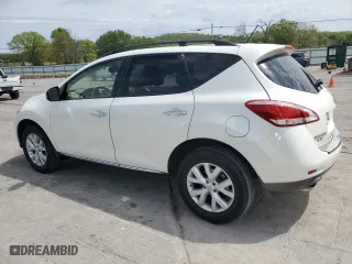 2013 Nissan Murano LE with VIN JN8AZ1MU1DW202429, listed as a Copart auction lot 53546535 with 108,631 mi miles and Salvage Title. Bid and sale history available at carsss.com. Image 2.