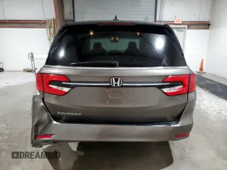 2022 Honda Odyssey EX-L z VIN 5FNRL6H71NB008541, wystawiony jako Copart lot #56850895 z przebiegiem 32 466 mil mil oraz Szkody całkowita. Historia ofert i sprzedaży dostępna na DreamBid. Obrazek 6.