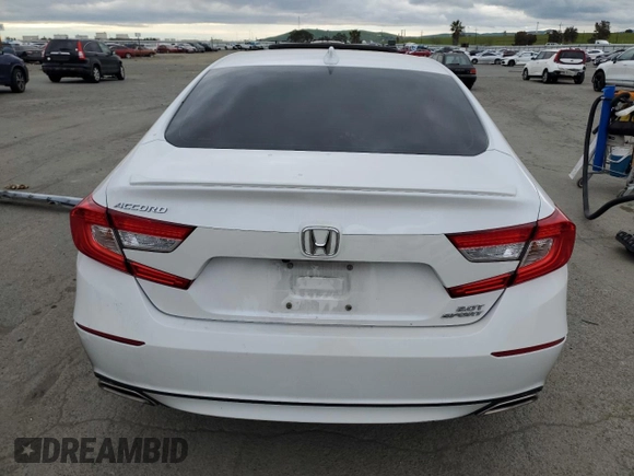 2020 Honda Accord Sport with VIN 1HGCV2F38LA022064, listed as a Copart auction lot 48915525 with 92,432 mi miles and Salvage title. Bid and sale history available at DreamBid. Image 6.