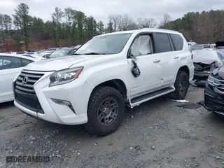 2017 Lexus GX with VIN JTJBM7FX0H5150549, listed as a IAAI auction lot 41247122 with 115,520 mi miles. Bid and sale history available at carsss.com. Image 2.