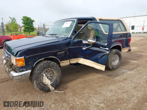 1990 Ford Bronco Custom с VIN 1FMEU15H0LLB25514, выставлен на аукционе IAAI как лот 42366593 с пробегом 75 762 миль миль и . История ставок и продаж доступна на DreamBid. Изображение 17.