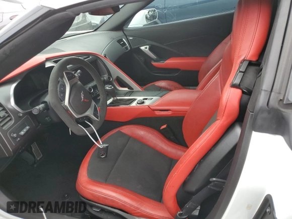 2019 Chevrolet Corvette Z06 2LZ with VIN 1G1YS2D6XK5605889, listed as a Copart auction lot 74106054 with 0 mi miles and Non Repairable. Bid and sale history available at carsss.com. Image 10.