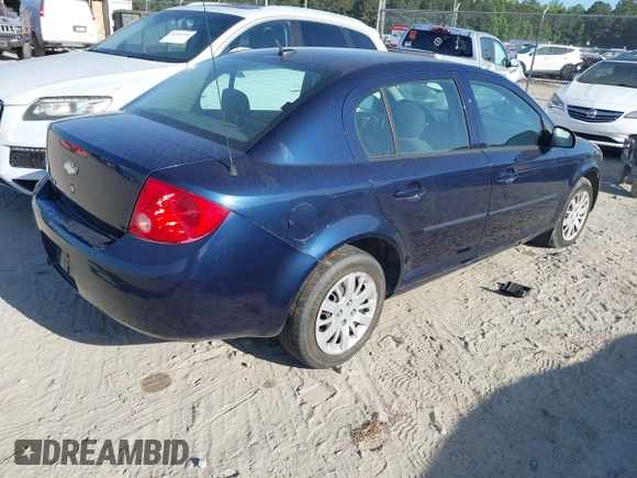 2010 Chevrolet Cobalt 1LT with VIN 1G1AD5F56A7121772, listed as a IAAI auction lot 42114195 with 186,027 mi miles and . Bid and sale history available at DreamBid. Image 4.