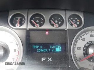 2010 Ford F-150 XL with VIN 1FTFX1CV0AKE45296, listed as a IAAI auction lot 41760317 with 208,459 mi miles. Bid and sale history available at carsss.com. Image 7.