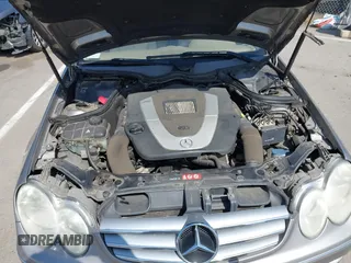2007 Mercedes-Benz CLK-Class 3.5L with VIN WDBTJ56H47F215889, listed as a IAAI auction lot 42109563 with 106,593 mi miles. Bid and sale history available at carsss.com. Image 10.