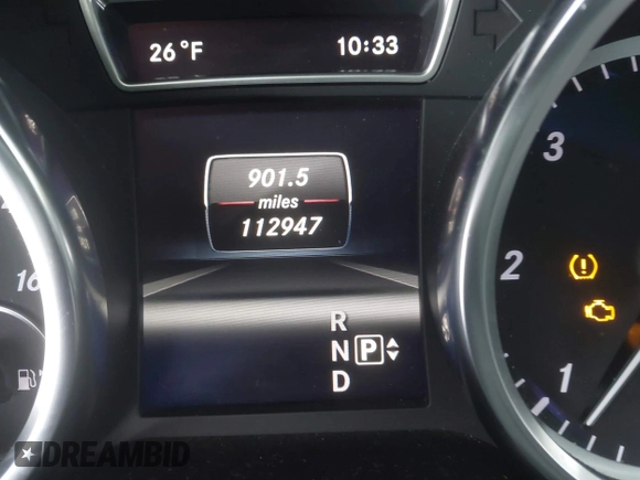 2013 Mercedes-Benz M 350 with VIN 4JGDA2EB9DA160460, listed as a IAAI auction lot 41415957 with 112,947 mi miles and . Bid and sale history available at DreamBid. Image 7.