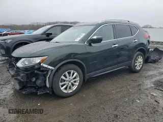 2019 Nissan Rogue SL with VIN 5N1AT2MV0KC716987, listed as a Copart auction lot 51786705 with 95,282 mi miles and Salvage Title. Bid and sale history available at carsss.com. Image 1.