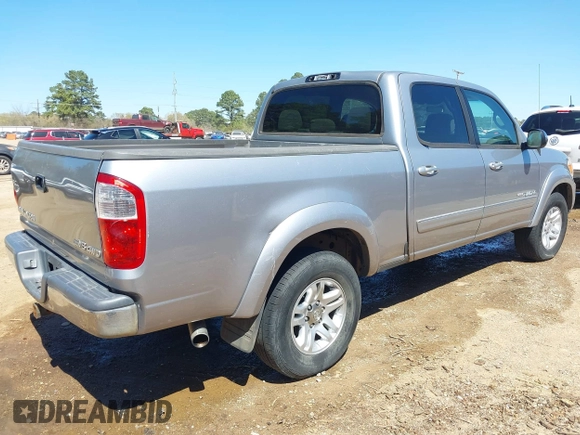 2005 Toyota Tundra SR5 with VIN 5TBDT44105S497275, listed as a IAAI auction lot 41834139 with 337,314 mi miles and . Bid and sale history available at DreamBid. Image 4.