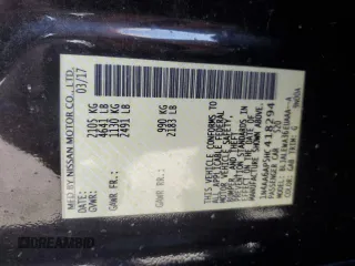 2017 Nissan Maxima SV with VIN 1N4AA6AP5HC418294, listed as a Copart auction lot 50572515 with 67,603 mi miles and Salvage Title. Bid and sale history available at DreamBid. Image 15.