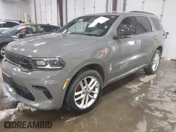 2024 Dodge Durango GT with VIN 1C4RDJDG4RC119643, listed as a IAAI auction lot 41942824 with 35,630 mi miles and . Bid and sale history available at DreamBid. Image 20.