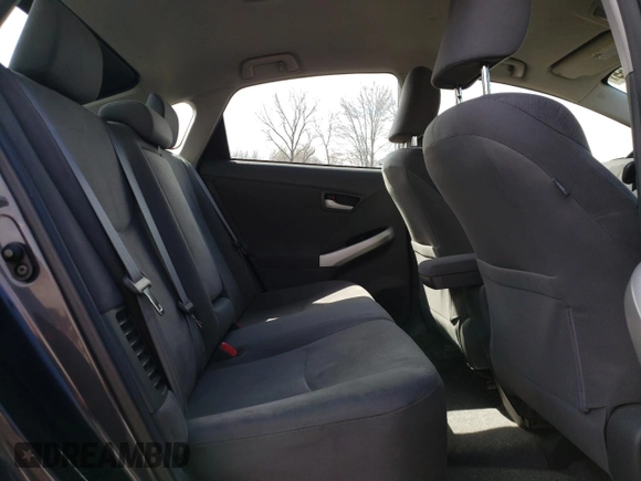 2010 Toyota Prius II with VIN JTDKN3DUXA1061988, listed as a Copart auction lot 53116455 with 184,372 mi miles and Salvage Title. Bid and sale history available at carsss.com. Image 10.