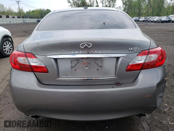 2011 Infiniti M37 with VIN JN1BY1AR1BM370358, listed as a Copart auction lot 54007994 with 0 mi miles and Salvage Title. Bid and sale history available at carsss.com. Image 6.