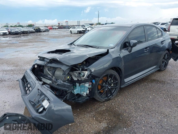2021 Subaru WRX Premium with VIN JF1VA1C68M9809598, listed as a IAAI auction lot 41742590 with 39,154 mi miles. Bid and sale history available at carsss.com. Image 17.