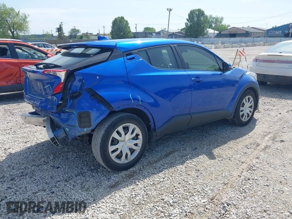 2019 Toyota C-HR XLE with VIN JTNKHMBX7K1015798, listed as a IAAI auction lot 39530918 with 77,958 mi miles. Bid and sale history available at carsss.com. Image 4.