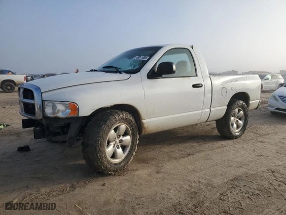 2003 Dodge Ram 1500 ST with VIN 1D7HA16N33J681087, listed as a Copart auction lot 46911005 with 236,066 mi miles and Salvage Title. Bid and sale history available at carsss.com. Image 1.