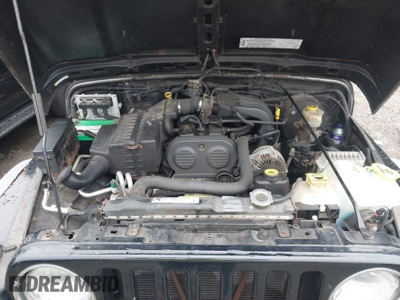 2004 Jeep Wrangler SE with VIN 1J4FA291X4P800973, listed as a IAAI auction lot 42691809 with 116,942 mi miles and . Bid and sale history available at DreamBid. Image 10.