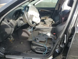 2015 Infiniti Q50 Premium with VIN JN1BV7AP5FM331451, listed as a Copart auction lot 63052025 with Not provided miles and Salvage title. Bid and sale history available at DreamBid. Image 7.