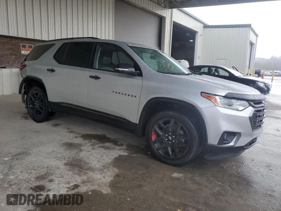 2019 Chevrolet Traverse Premier with VIN 1GNERKKW4KJ316658, listed as a Copart auction lot 47856895 with 111,862 mi miles and Salvage Title. Bid and sale history available at carsss.com. Image 4.