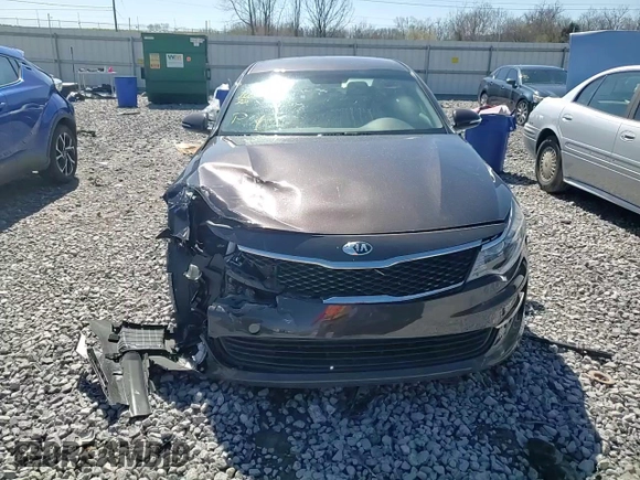 2018 Kia Optima LX with VIN KNAGT4L34J5236395, listed as a Copart auction lot 48531625 with 69,418 mi miles and Salvage Title. Bid and sale history available at DreamBid. Image 11.