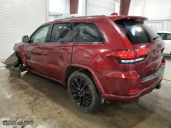 2021 Jeep Grand Cherokee Laredo X with VIN 1C4RJFAG4MC676572, listed as a Copart auction lot 52162605 with 112,437 mi miles and Salvage Title. Bid and sale history available at carsss.com. Image 2.