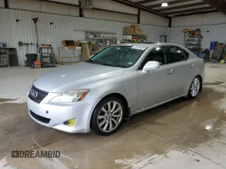 2006 Lexus IS 250 with VIN JTHCK262465002436, listed as a Copart auction lot 59552255 with 237,537 mi miles and Clean title. Bid and sale history available at DreamBid. Image 1.