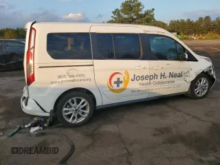 2015 Ford Transit Connect Wagon Titanium with VIN NM0GE9G74F1177870, listed as a Copart auction lot 81846684 with 53,094 mi miles and Salvage Title. Bid and sale history available at carsss.com. Image 3.