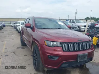 2020 Jeep Grand Cherokee Laredo E with VIN 1C4RJEAG1LC376416, listed as a IAAI auction lot 42368047 with 90,885 mi miles and . Bid and sale history available at DreamBid. Image 1.