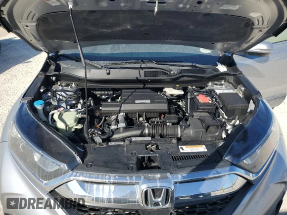 2017 Honda CR-V EX-L with VIN 5J6RW1H88HL000614, listed as a Copart auction lot 75193234 with Not Provided miles and Salvage Title. Bid and sale history available at DreamBid. Image 12.