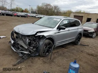 2023 Volkswagen Tiguan SE R-Line Black with VIN 3VV8B7AX8PM023049, listed as a Copart auction lot 51946414 with 20,761 mi miles and Salvage Title. Bid and sale history available at carsss.com. Image 1.