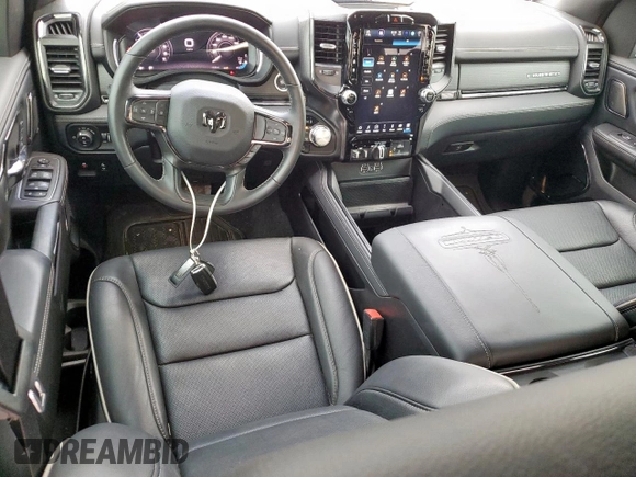 2023 Ram 1500 Limited with VIN 1C6SRFHT7PN564426, listed as a Copart auction lot 57902525 with 14,345 mi miles and Salvage title. Bid and sale history available at DreamBid. Image 8.