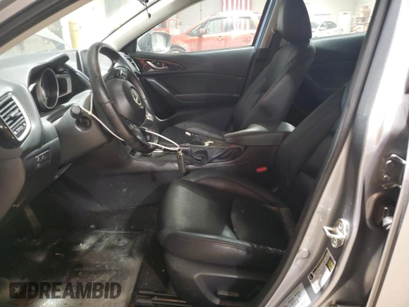 2015 Mazda 3 i Grand Touring with VIN JM1BM1W77F1256002, listed as a Copart auction lot 46062915 with 139,925 mi miles and Salvage Title. Bid and sale history available at DreamBid. Image 7.
