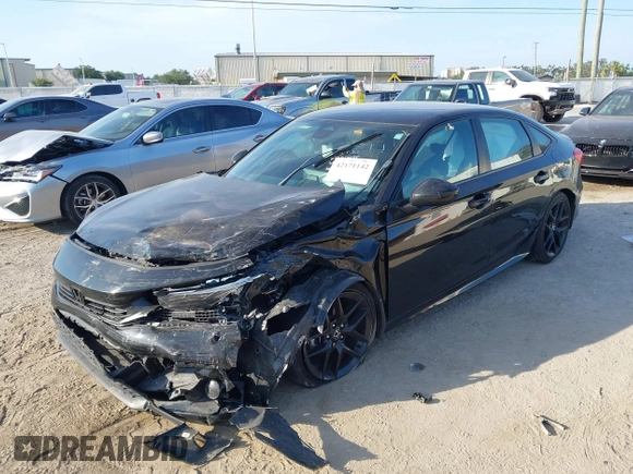 2023 Honda Civic Sport z VIN 2HGFE2F51PH516045, wystawiony jako IAAI lot #42171142 z przebiegiem 24 478 mil mil oraz . Historia ofert i sprzedaży dostępna na DreamBid. Obrazek 18.