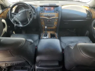 2014 Infiniti QX80 with VIN JN8AZ2NC3E9351193, listed as a Copart auction lot 58953585 with 182,686 mi miles and Salvage title. Bid and sale history available at DreamBid. Image 8.