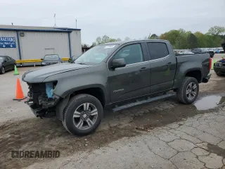 2018 Chevrolet Colorado 2WD LT with VIN 1GCGSCEN7J1128911, listed as a Copart auction lot 51455695 with 47,553 mi miles and Salvage title. Bid and sale history available at DreamBid. Image 1.