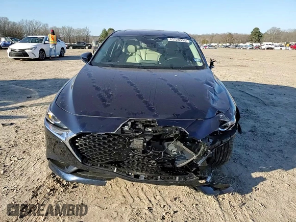 2024 Mazda 3 S Preferred with VIN 3MZBPACMXRM417853, listed as a Copart auction lot 43728955 with 11,228 mi miles and Salvage Title. Bid and sale history available at carsss.com. Image 10.