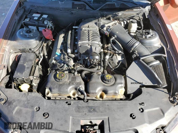 2011 Ford Mustang GT with VIN 1ZVBP8CF1B5135171, listed as a Copart auction lot 45503695 with Not Provided miles and Salvage Title. Bid and sale history available at carsss.com. Image 12.