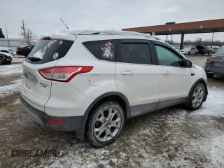 2015 Ford Escape Titanium with VIN 1FMCU9J92FUA23604, listed as a Copart auction lot 45985205 with 158,853 mi miles and Salvage Title. Bid and sale history available at carsss.com. Image 3.