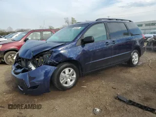 2006 Toyota Sienna CE с VIN 5TDZA23CX6S431313, выставлен на аукционе Copart как лот 54569085 с пробегом 196 528 миль миль и Списание • Salvage title. История ставок и продаж доступна на DreamBid. Изображение 1.