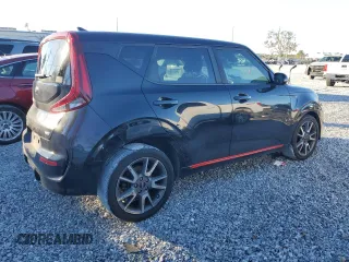 2021 Kia Soul Turbo with VIN KNDJ53AF8M7126629, listed as a Copart auction lot 83827014 with 84,151 mi miles and Salvage Title. Bid and sale history available at DreamBid. Image 3.