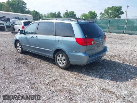 2008 Toyota Sienna XLE with VIN 5TDZK22C28S203081, listed as a IAAI auction lot 41949837 with 163,549 mi miles and . Bid and sale history available at DreamBid. Image 3.