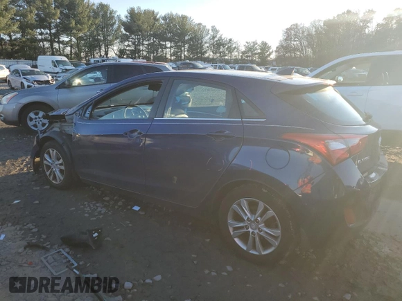 2013 Hyundai Elantra with VIN KMHD35LE4DU055087, listed as a Copart auction lot 80123454 with 128,588 mi miles and Salvage Title. Bid and sale history available at DreamBid. Image 2.