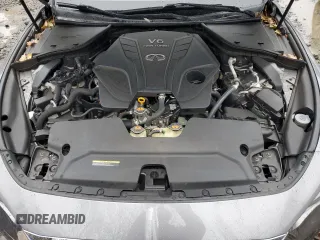 2021 Infiniti Q60 Luxe with VIN JN1EV7KL6MM470350, listed as a Copart auction lot 84838574 with 27,374 mi miles and Salvage title. Bid and sale history available at DreamBid. Image 11.