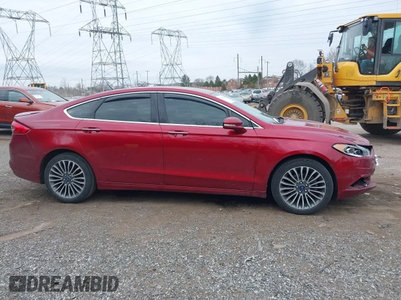 2017 Ford Fusion Titanium with VIN 3FA6P0K96HR211741, listed as a IAAI auction lot 41913350 with 51,707 mi miles. Bid and sale history available at carsss.com. Image 14.