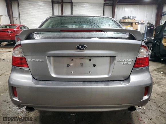 2008 Subaru Legacy (Natl) 3.0R Ltd w/Nav with VIN 4S3BL856384214965, listed as a Copart auction lot 80939284 with 164,443 mi miles and Salvage Title. Bid and sale history available at carsss.com. Image 6.
