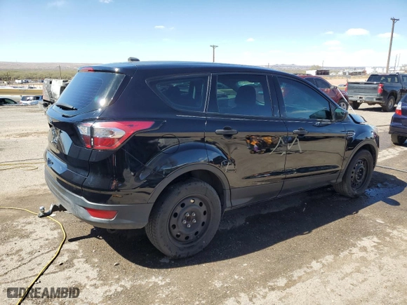 2017 Ford Escape S with VIN 1FMCU0F76HUE09397, listed as a Copart auction lot 49598525 with 135,899 mi miles and Salvage Title. Bid and sale history available at carsss.com. Image 3.