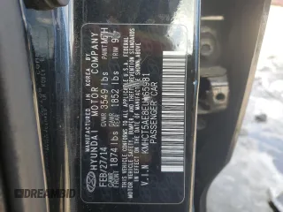 2014 Hyundai Accent GS with VIN KMHCT5AE8EU165981, listed as a Copart auction lot 88090345 with 160,648 mi miles and Salvage title. Bid and sale history available at DreamBid. Image 12.